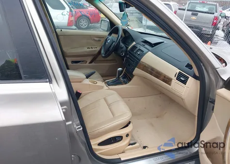 2007 BMW X3 3.0Si z USA, uszkodzony, nr VIN WBXPC93437WF01647